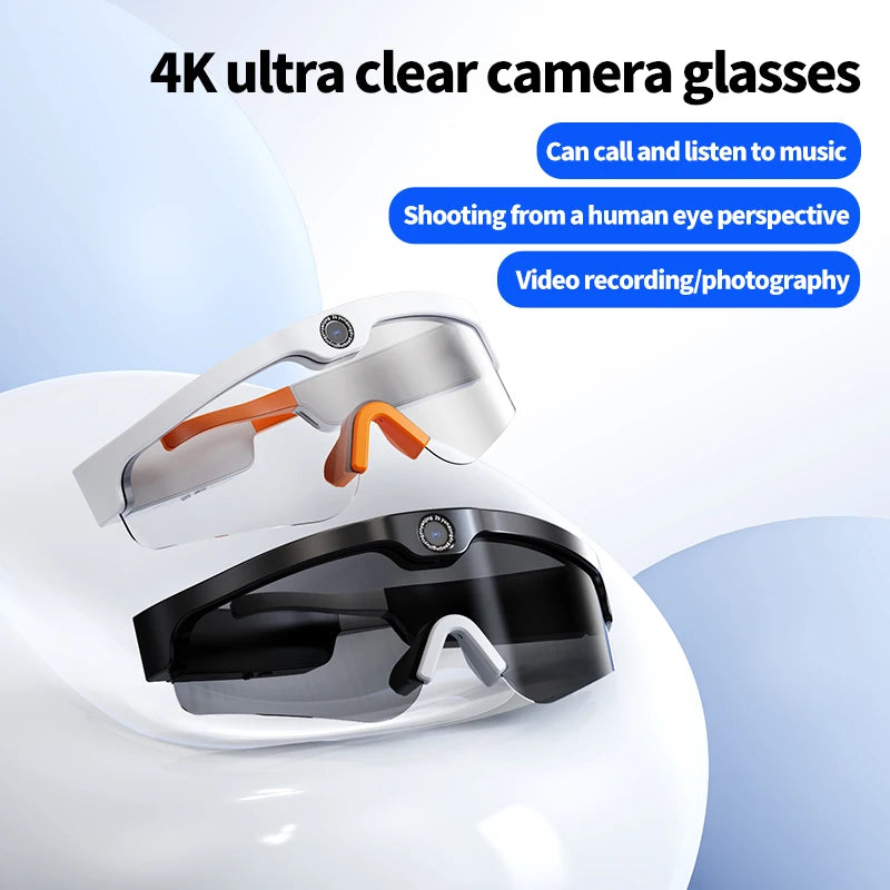 High quality 4K sunglasses camera